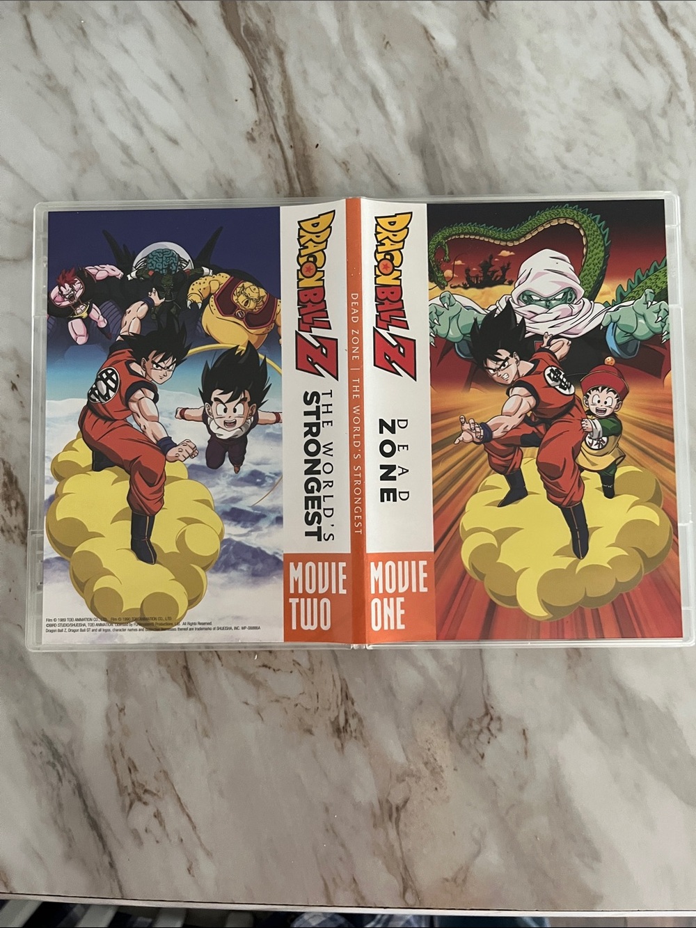 Dragonball Z DBL Feature Dead Zone & The World’s Strongest DVD Movies